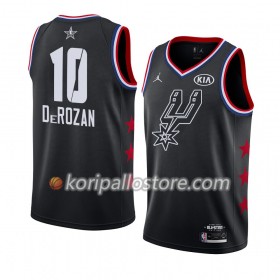 San Antonio Spurs DeMar DeRozan 10 2019 All Star Jordan Brand Musta Miesten Pelipaidat Swingman 